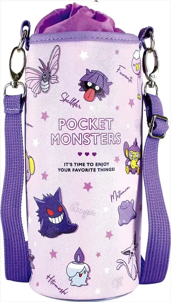 Pokemon Center Water Bottle Case L Purple