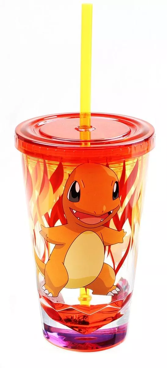 Pokemon Charmander Diamond Bottom 16oz Carnival Cup