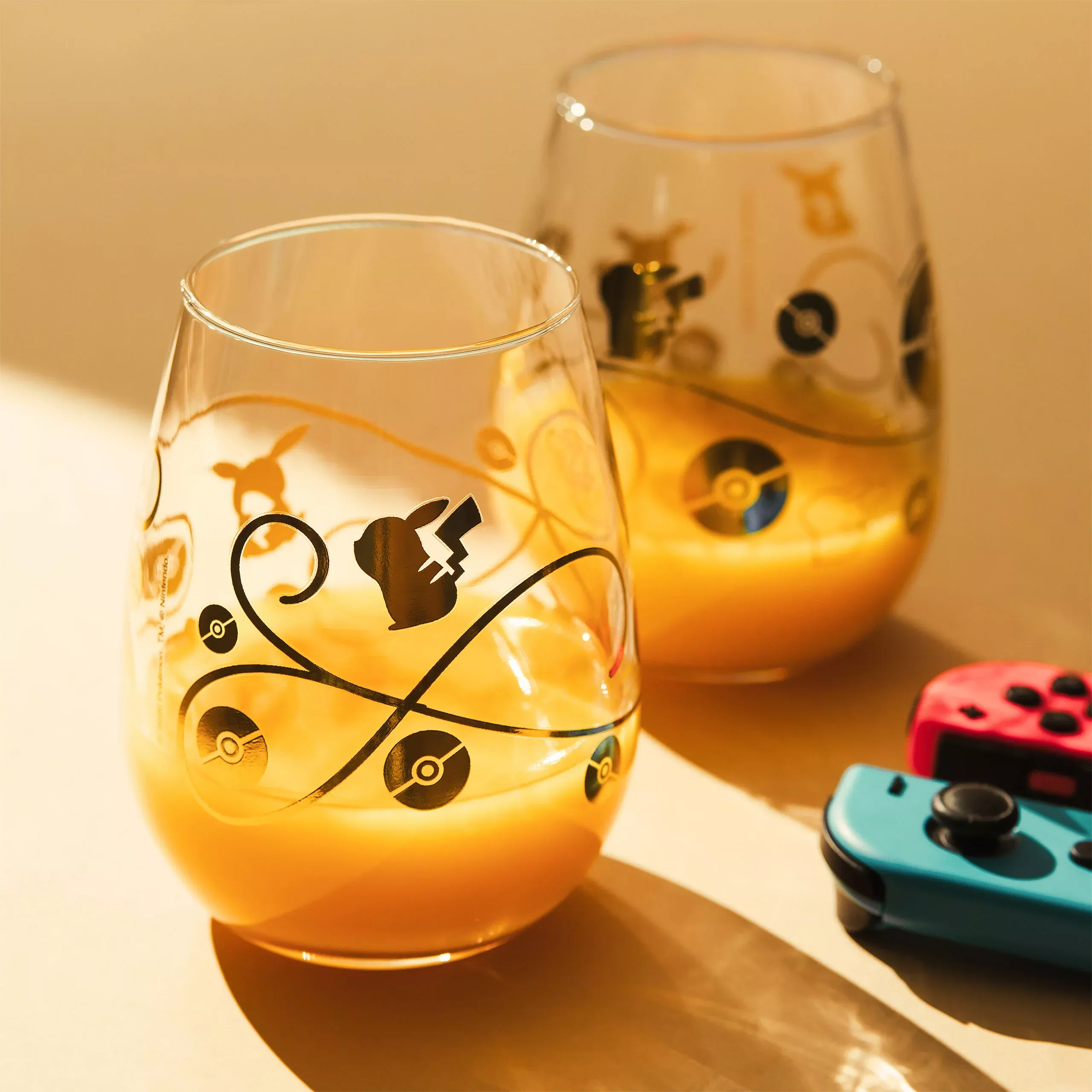 Pokemon - Pikachu Glasses Set of 2