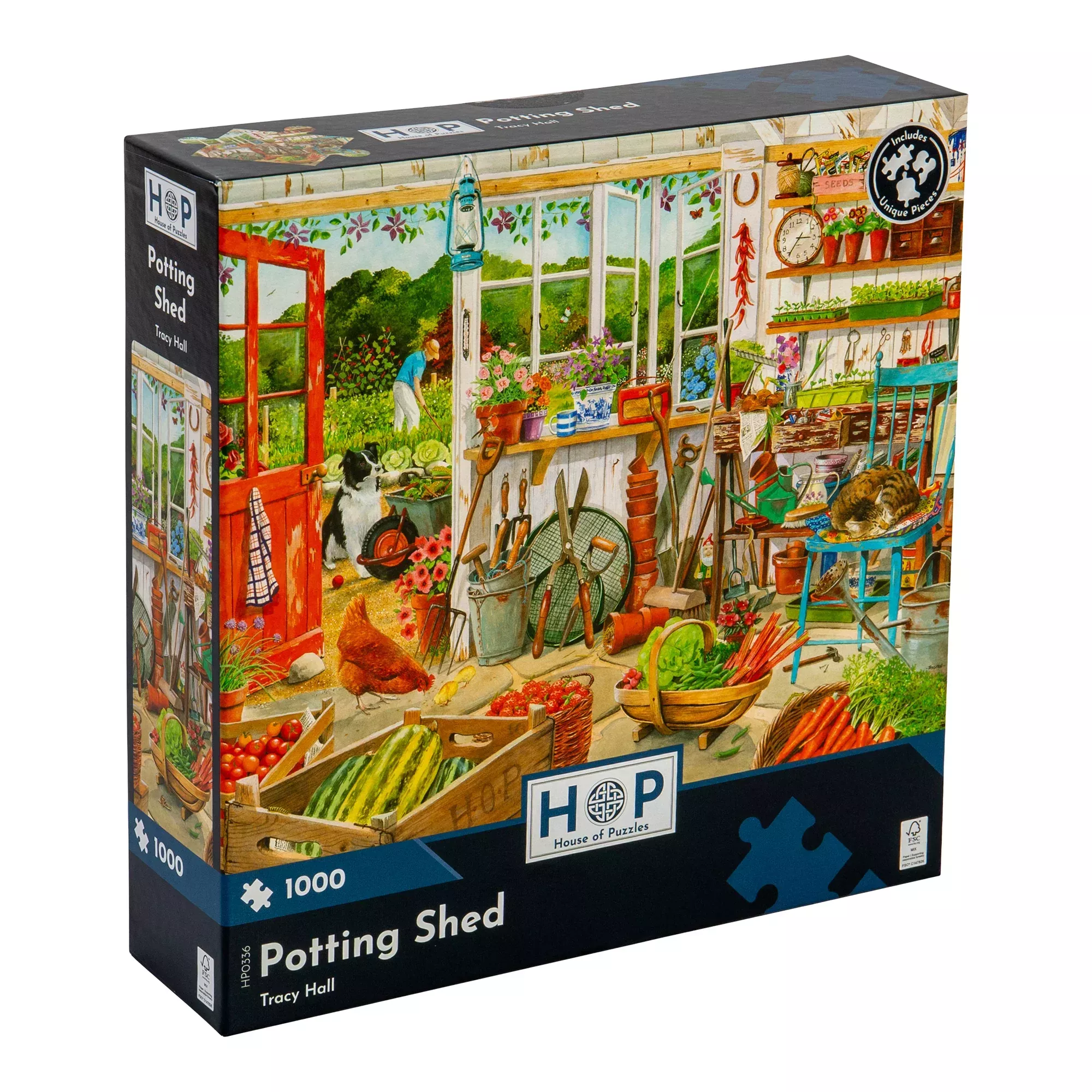 Potting Shed – 1000 Piece Jigsaw Puzzle