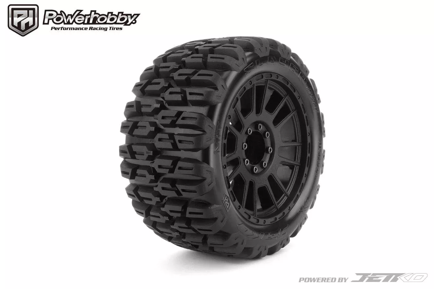 Powerhobby 1/8 MT 4.0 Slayer Belted Mounted Tires (2) 17MM