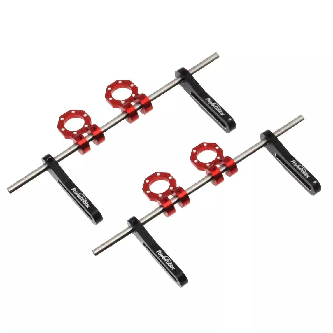 Powerhobby Aluminum Adjustable Front Rear FairleadBumpers 1/10 Rock Crawler
