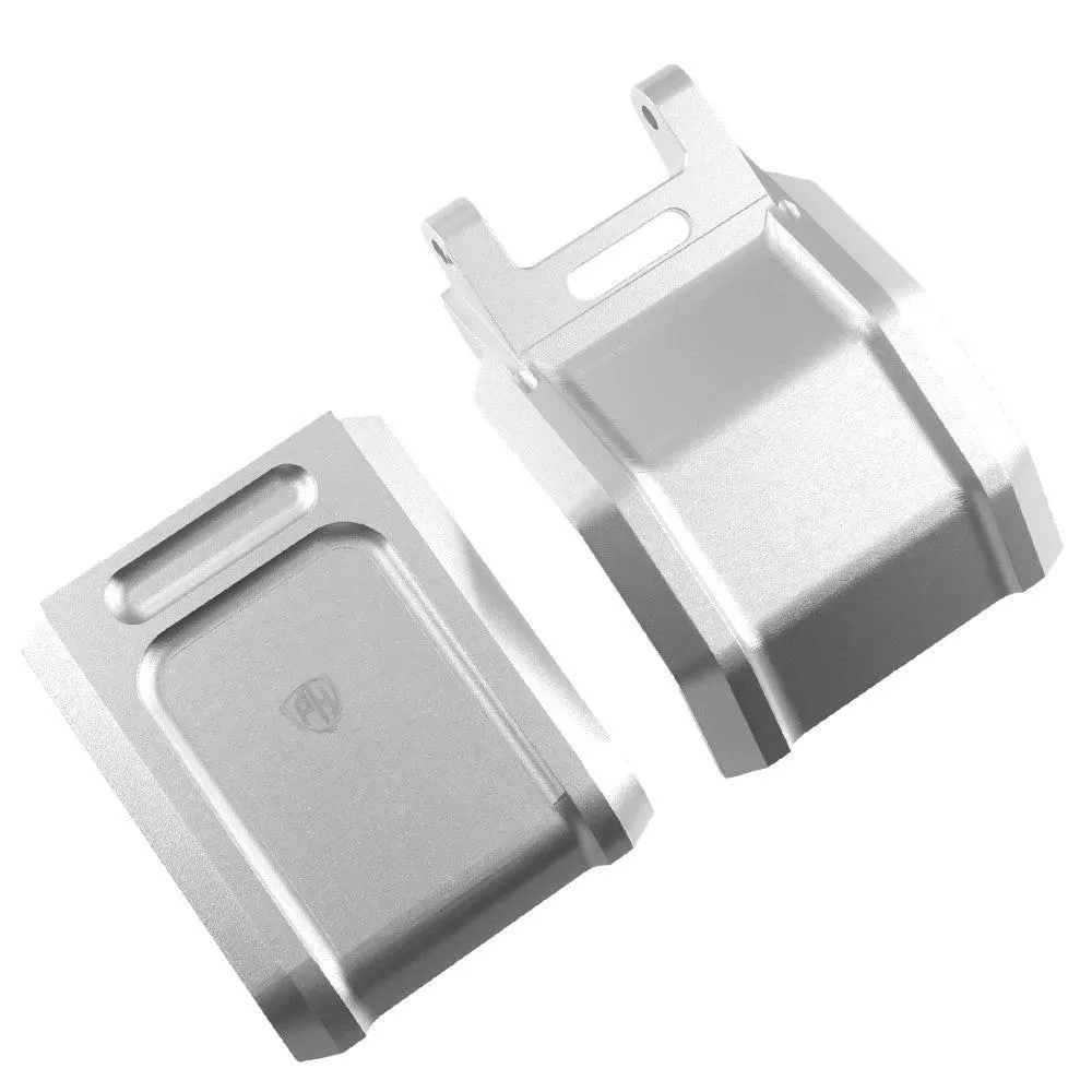 Powerhobby Aluminum Anti Skid Mount Set Silver Losi Promoto MX