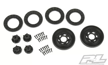 Pro-Line 2789-03 Vice CrushLock 2.6" Blk/Blk Bead-Loc 6x30 Removable Hex F/R Wheels