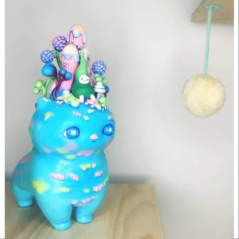PUCKY Space Cat Figure 2018 Limited Edition