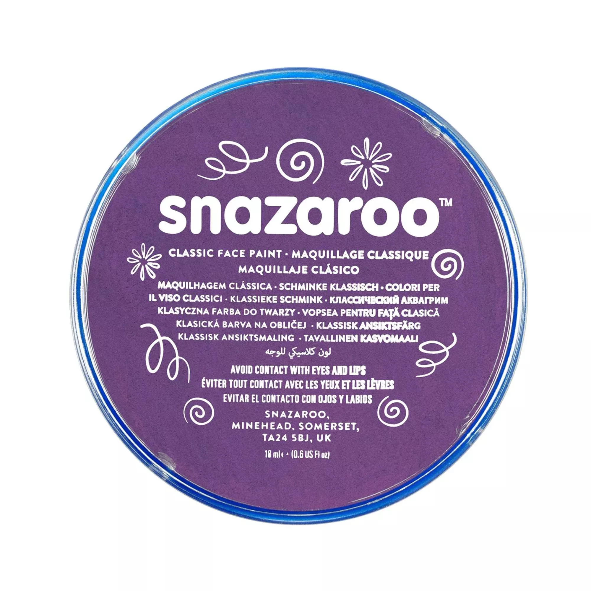 Purple Snazaroo Face Paint Costume Accessory