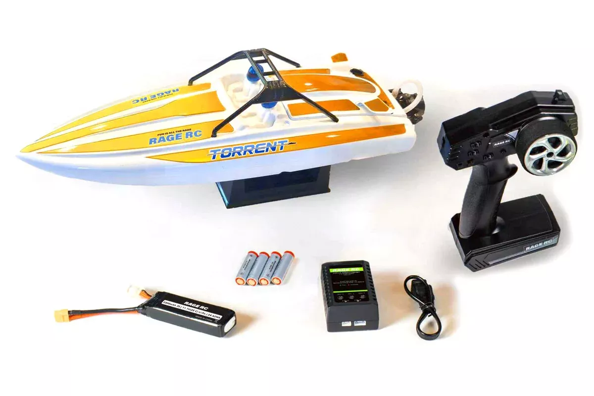 Rage R/C Torrent 450BL RTR Jet Boat, RGRB1500