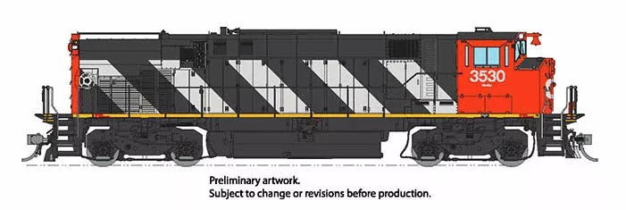 Rapido 033015 HO Scale MLW M420 MR-20b Diesel Canadian National Stripes CN 3559