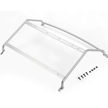 RC4WD VVV-C0965 Exterior Steel Roll Cage Silver : Vanquish VS4-10 Origin Halfcab Body