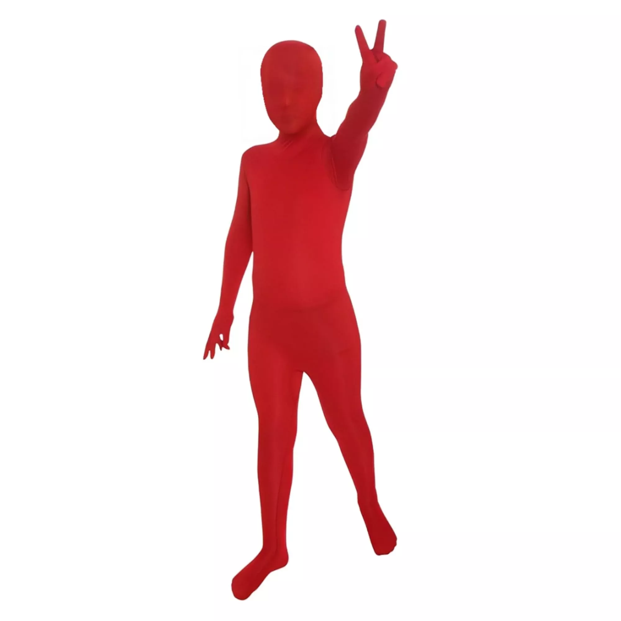 Red Child Costume Morphsuit