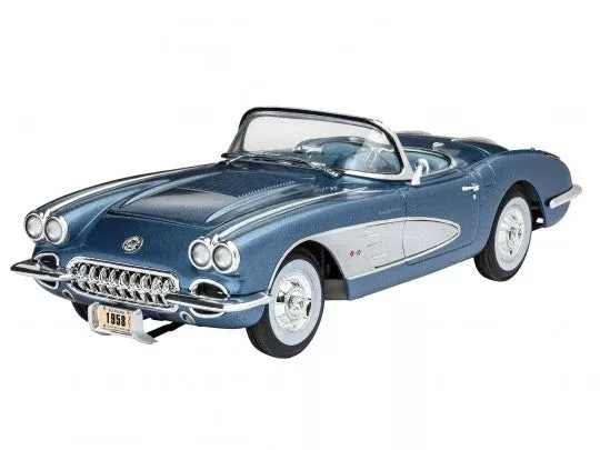 Revell 7037 1/25 1958 Corvette Roadster Car