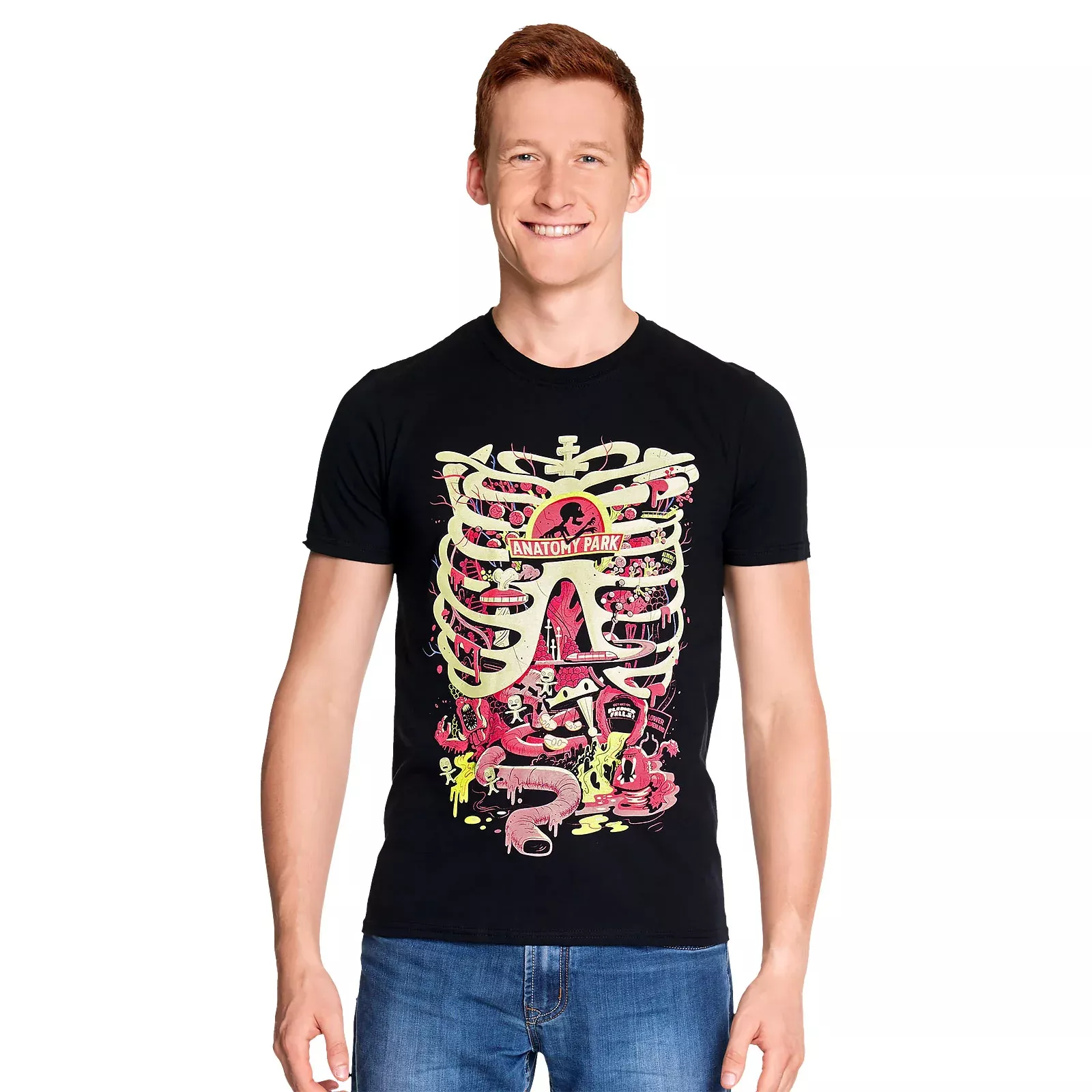 Rick and Morty - Anatomy Park T-Shirt black