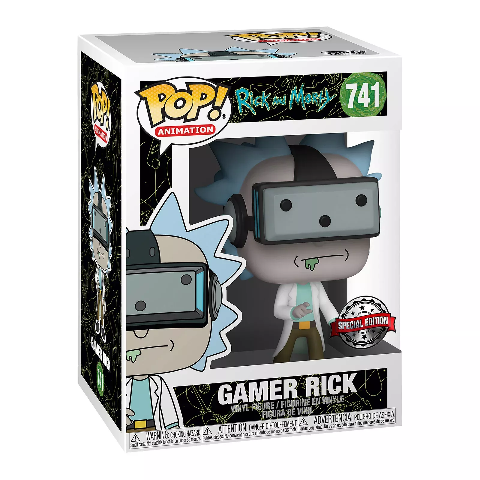 Rick and Morty - Gamer Rick Funko Pop Figure