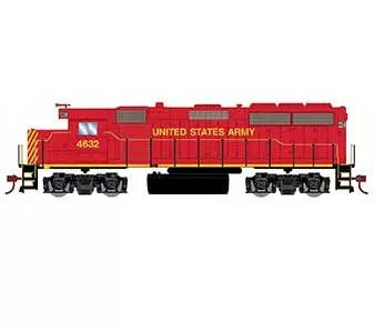 Roundhouse 18255 HO Scale EMD GP40-2 US Army USAX 4632