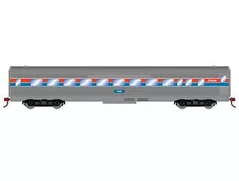 Roundhouse 79120 HO Scale Streamlined Passenger Coach Amtrak Phase 1 4458
