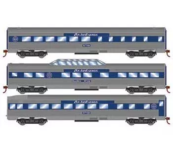 Roundhouse 79129 HO Scale Streamlined Passenger Pan Am Railway