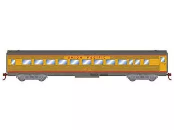 Roundhouse 79130 HO Scale Streamlined Passenger Coach Union Pacific UP 5483