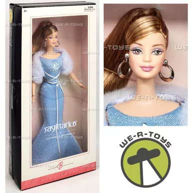 Sagittarius Pink Label Barbie Doll 2004 Mattel C6236
