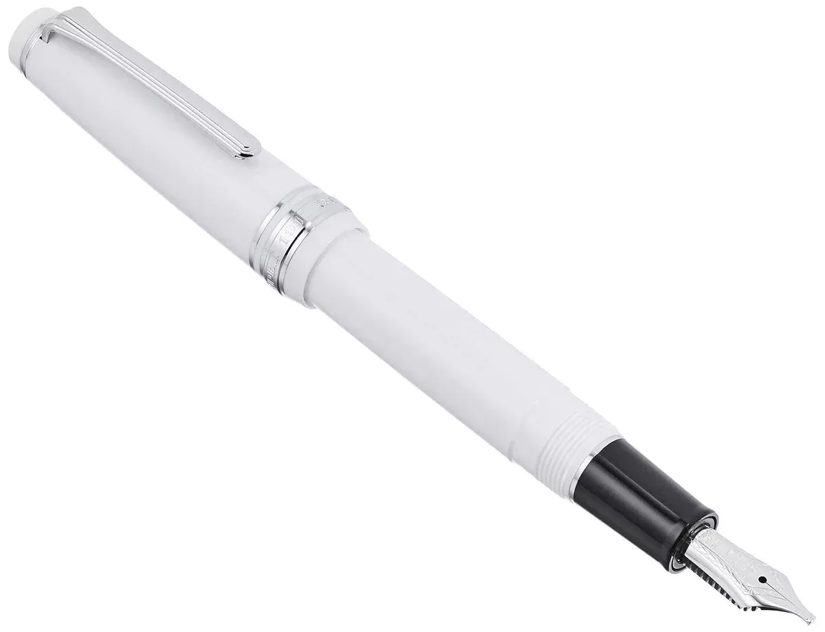 SAILOR Professional Gear Slim Silver Fp White Ms 11-1222-910