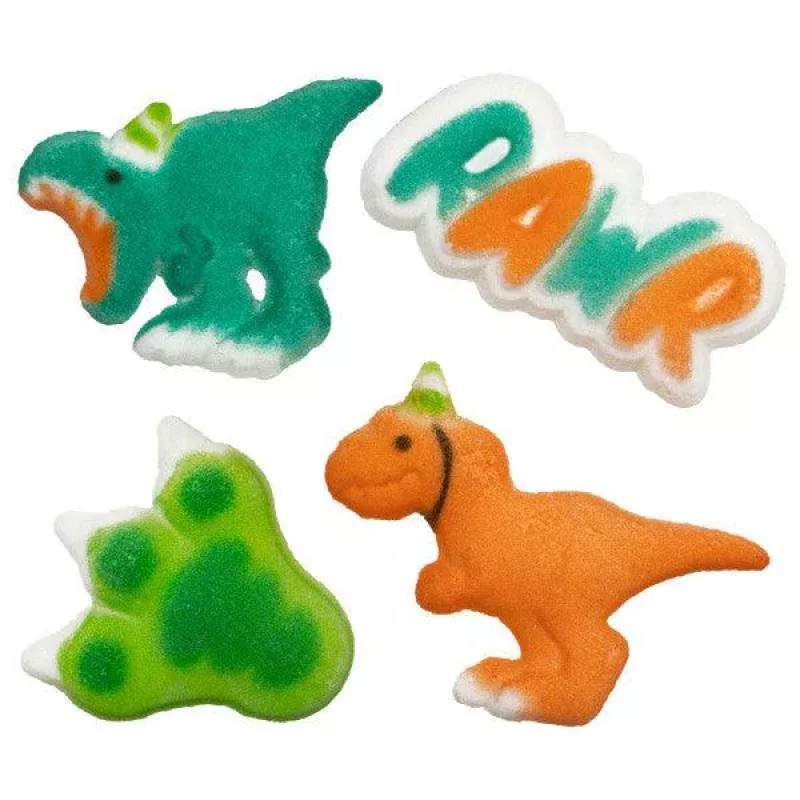 Sale Dec On Dinosaur Party Assortment 4 PCS