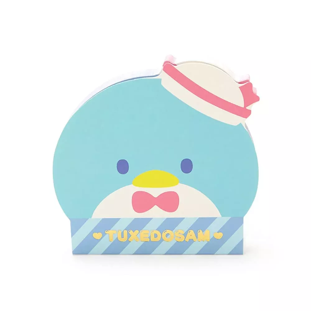 SANRIO Character Face Shaped Memo Tuxedo Sam