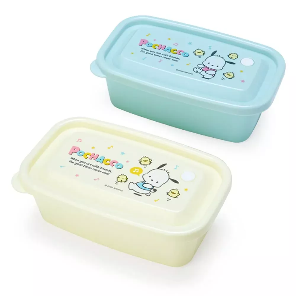 SANRIO - Food Storage Container Pochacco - 2 Pcs