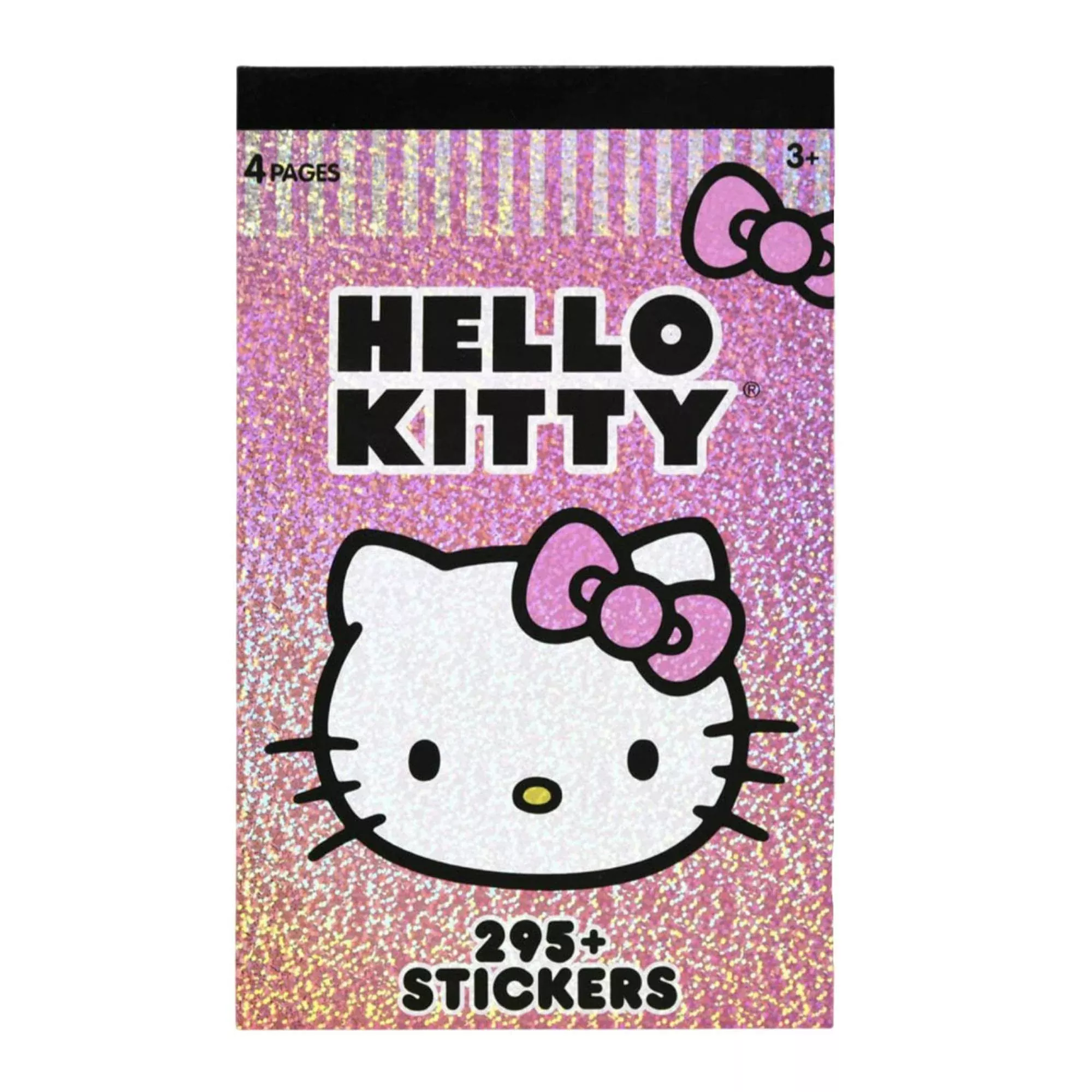 Sanrio Hello Kitty Pink 4 Sheet Sticker Pad | 200+ Stickers