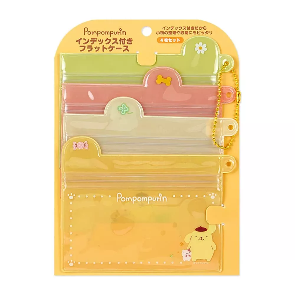 SANRIO Index Flat Case Set Pom Pom Purin