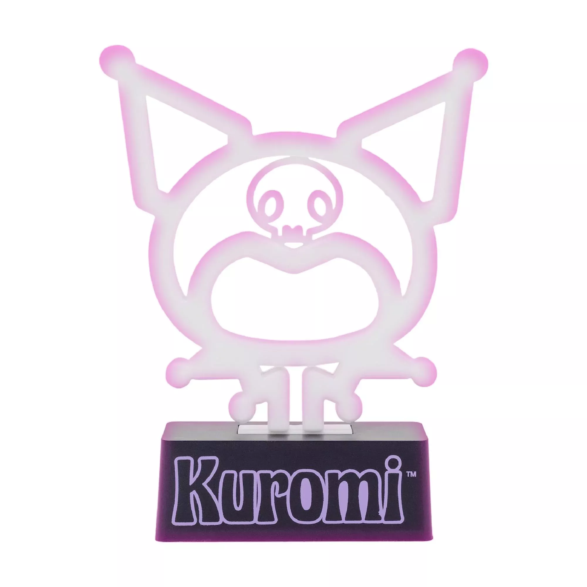 Sanrio Kuromi Silhouette 7-Inch LED Neon Mood Light