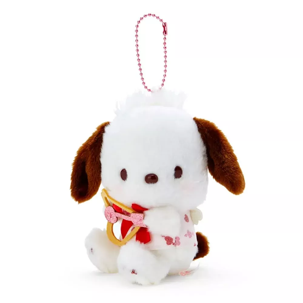 SANRIO Mascot Keychain Pochacco Cupid