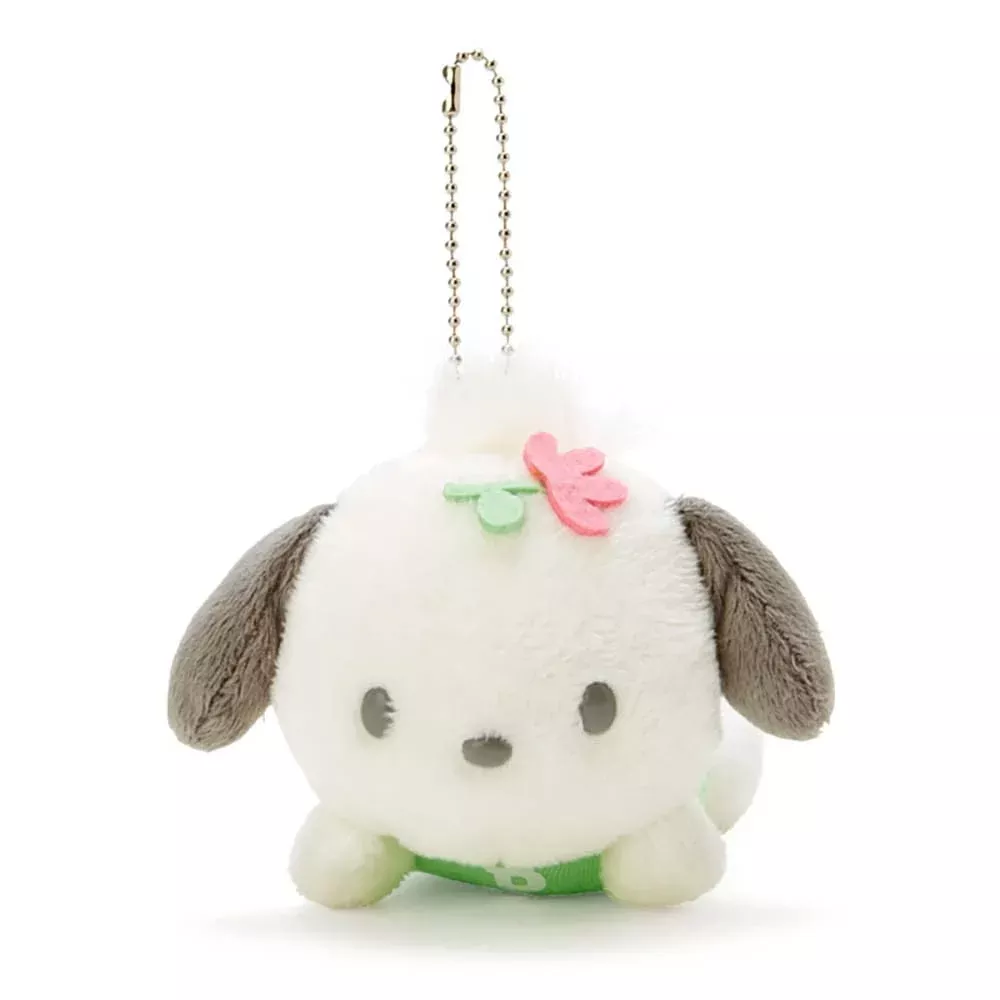 SANRIO Mascot Keychain Pochacco Spring Version
