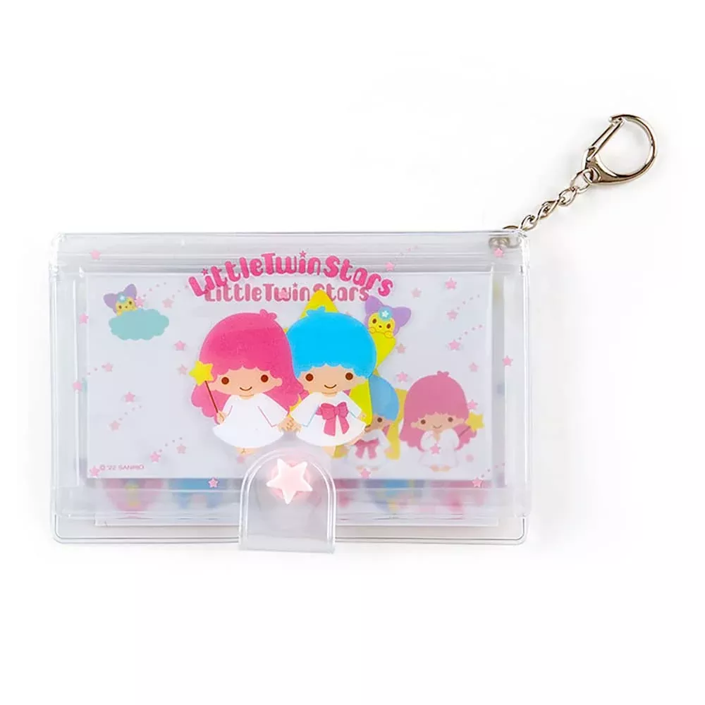SANRIO Memo Pad & Sticker With Case Little Twin Stars