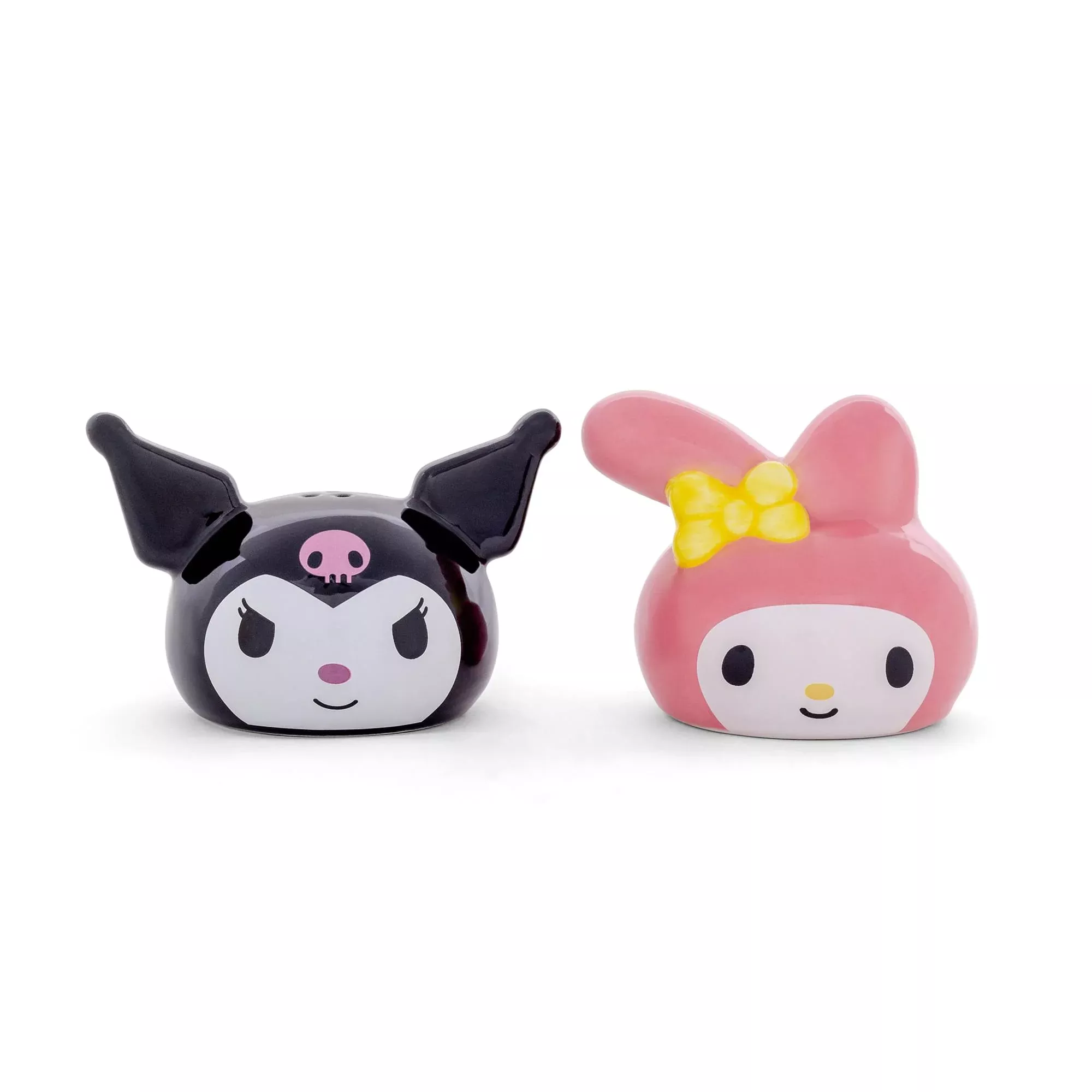 Sanrio My Melody and Kuromi Ceramic Salt and Pepper Shaker Set