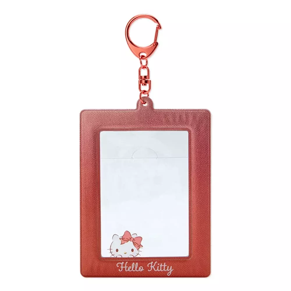 SANRIO Trading Card Holder Keychain Dx Hello Kitty Enjoy Idol