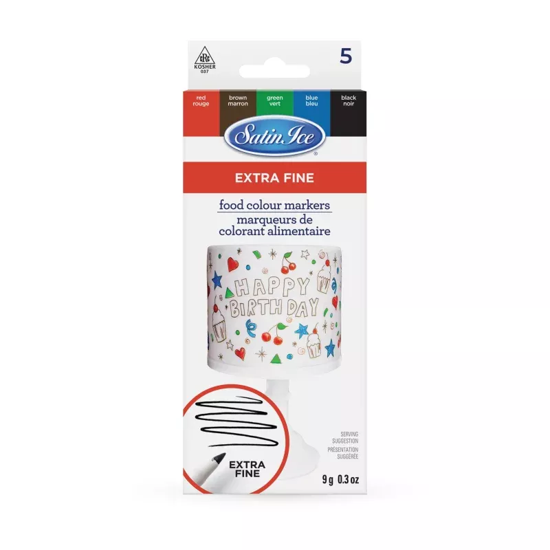 Satin Ice Extra Fine Markers