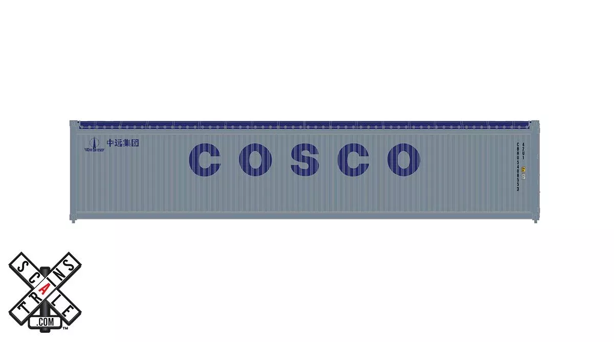 ScaleTrains Operator 11065 HO Scale 40' CIMC Tarp Top Container Cosco 541175