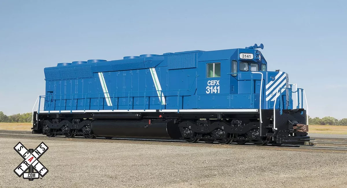 ScaleTrains Operator 11297 HO Scale EMD SD45 Santa Fe CEFX 3143 DCC Sound