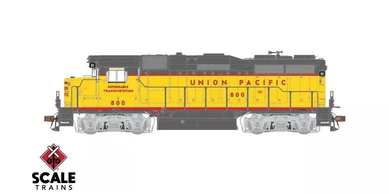 ScaleTrains Rivet 33411 HO Scale EMD GP30 Union Pacific "Dependable Transportation" UP 852