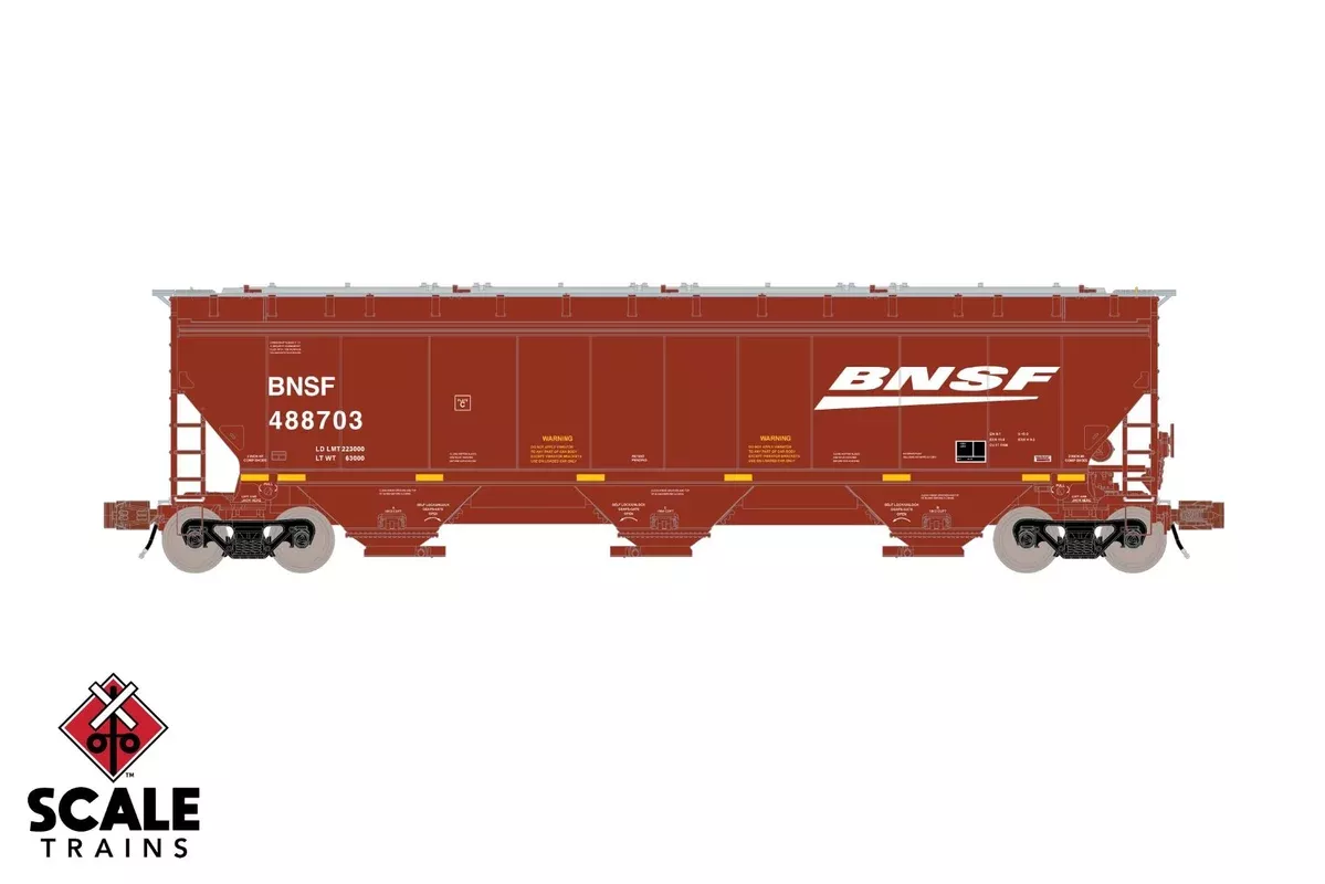 ScaleTrains Rivet N Scale Gunderson 5188 Covered Hopper BNSF