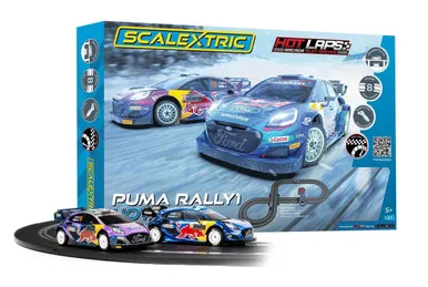 Scalextric #C1452S WRC Ford Puma Rally Set