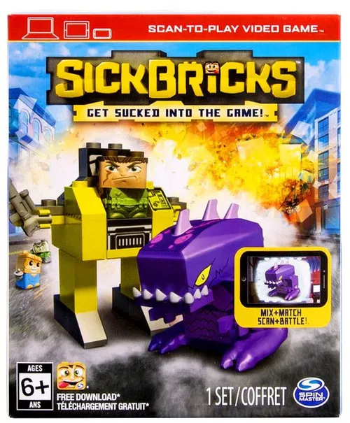 Sick Bricks Major Blazer vs. Xenomax Alien Character Pack