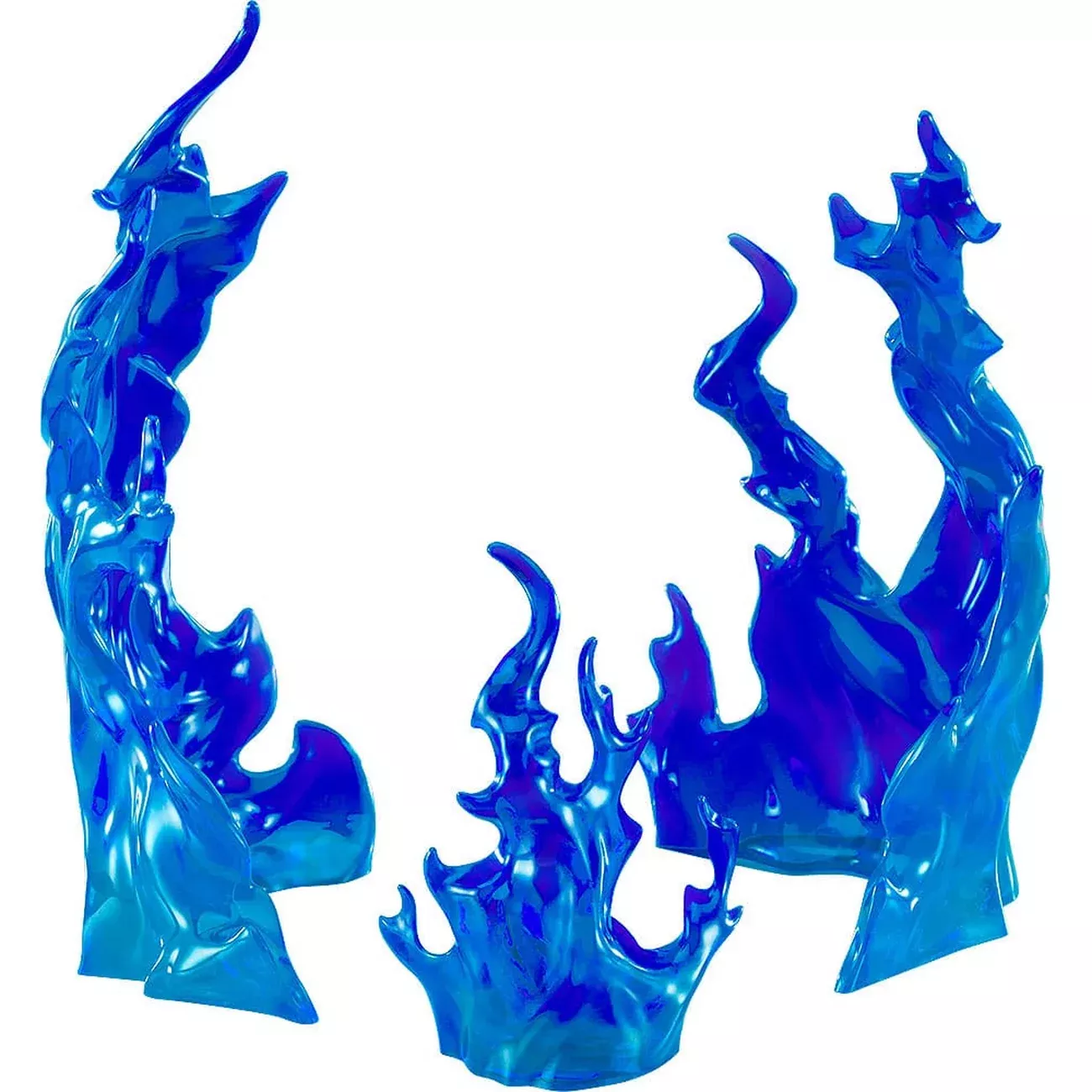 The Simple Effect accessory set for figures Flames: Blue