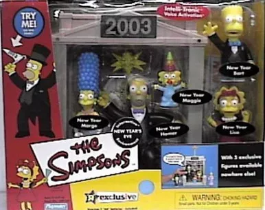 Simpsons New Years's Eve Environment