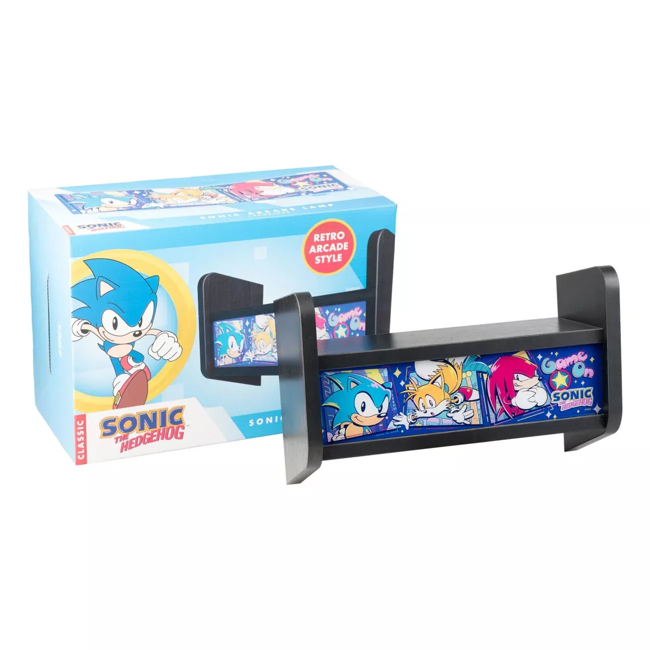Sonic The Hedgehog Lamp with USB-C Arcade
