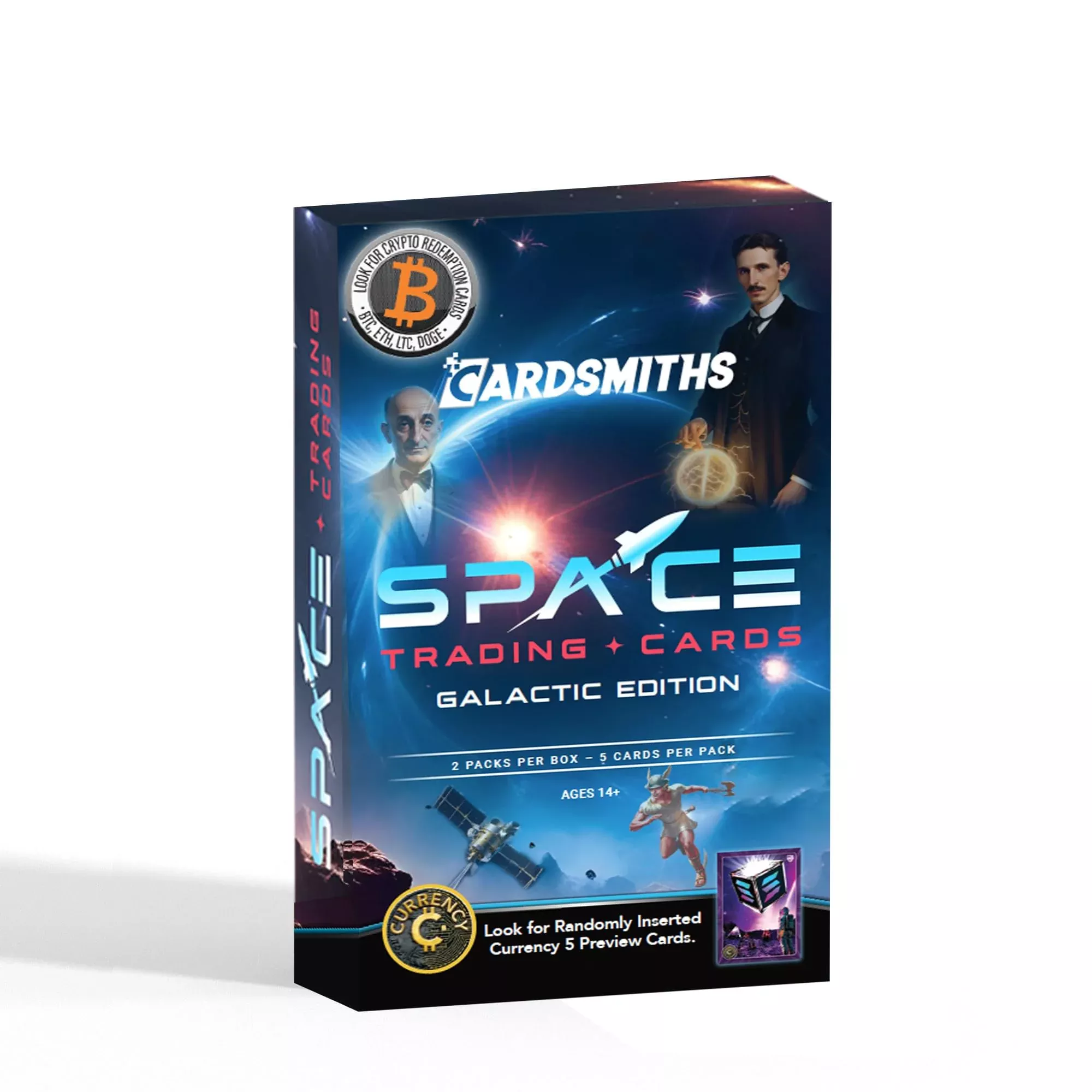 SPACE: Galactic Edition Trading Cards 2-Pack Collector Box