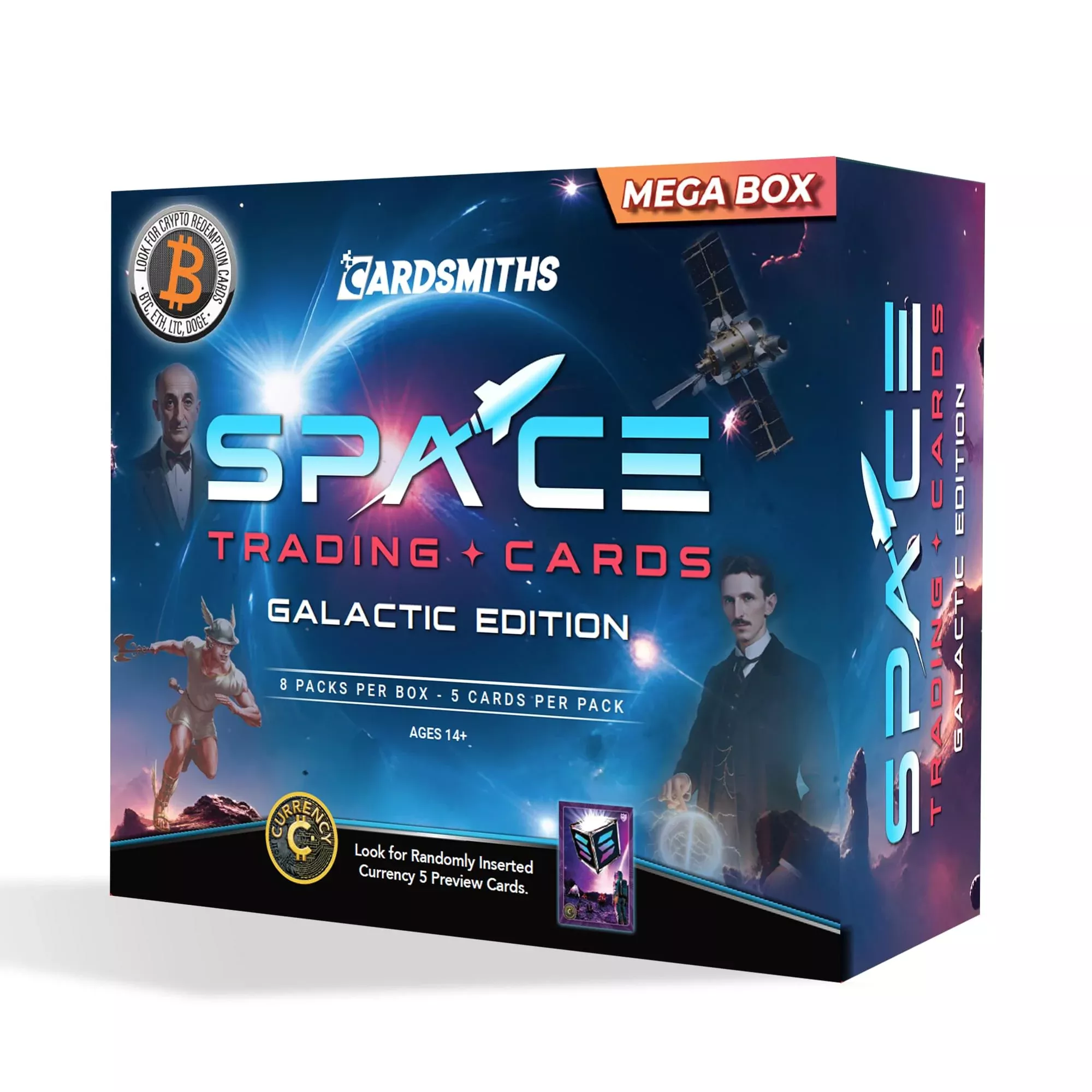 SPACE: Galactic Edition Trading Cards Inner Carton | 6 Mega Boxes