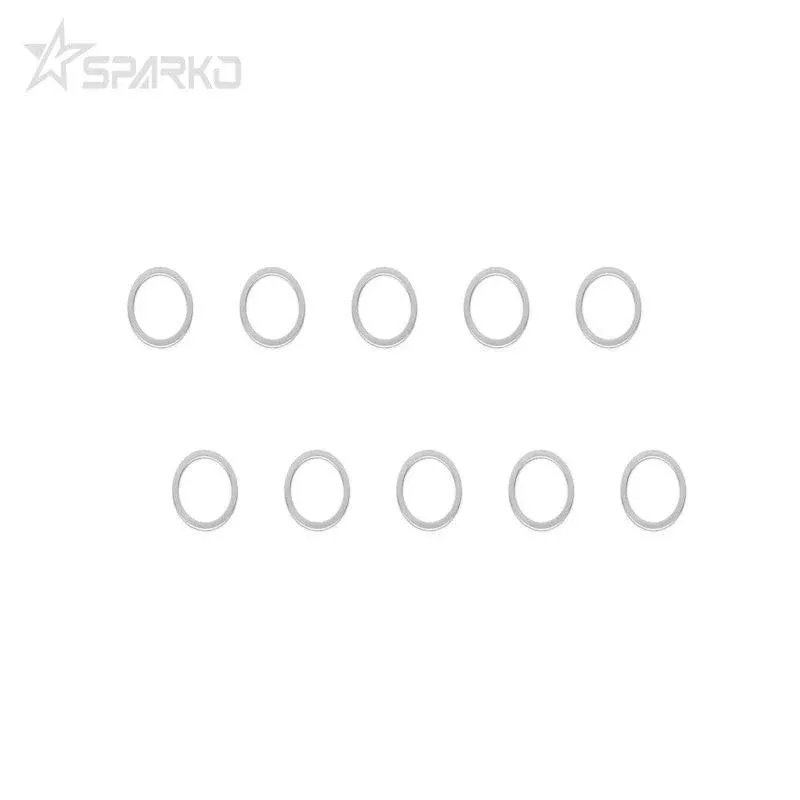 Sparko F8 Hex Shim 8x10x0.2mm (10pcs)