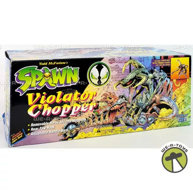 Spawn Violator Chopper Includes Super Size All New Violator Action Figure 1995