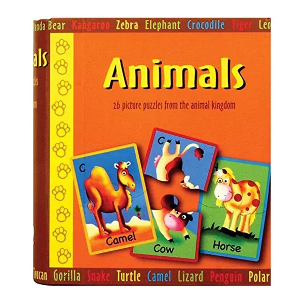 Spice Box Animals 26 Piece Puzzles