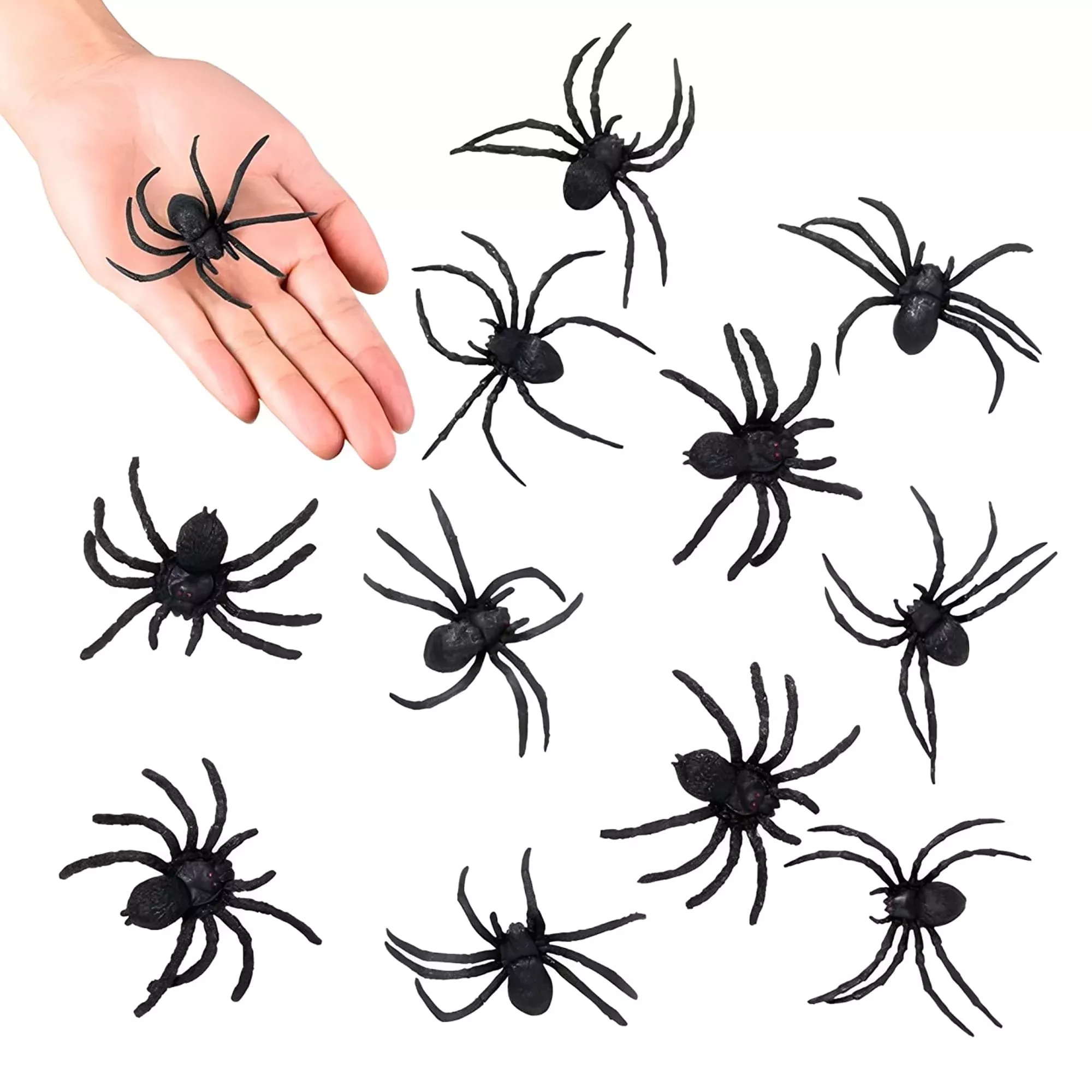 Spiders Halloween Decoration | Bag Of 12
